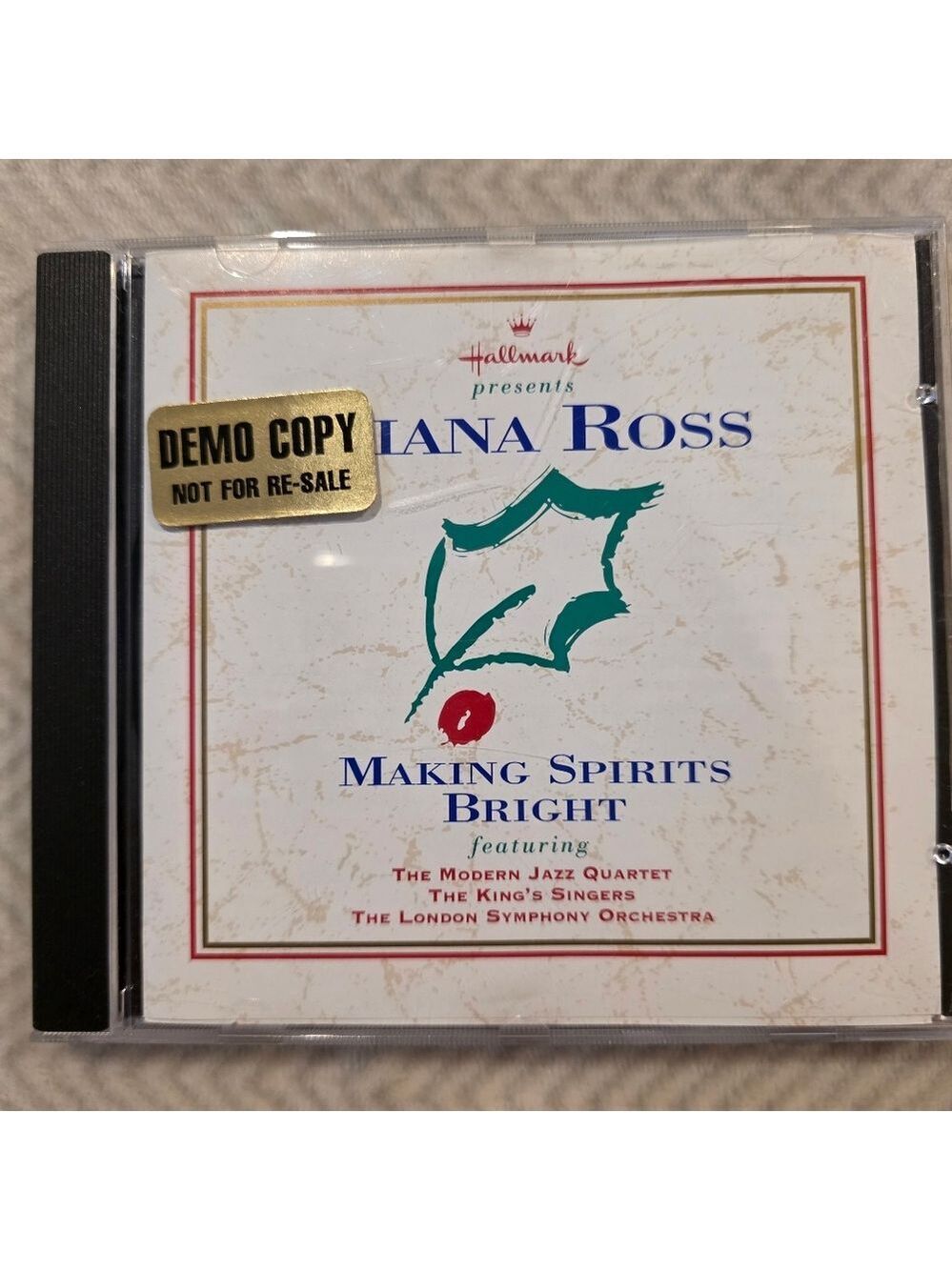 *3 for $10 Hallmark Presents Diana Ross Making Spirits Bright Christmas Music CD